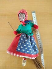 Original Vogel Fasnet Figur Bad Saulgau Hexe, sehr gepflegter Zustand
