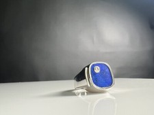 Vintage Weißgold Ring 18Kt
