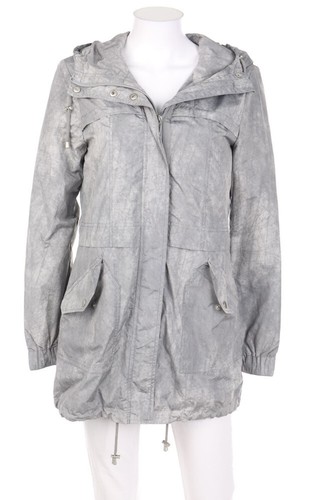 Parka garment dyed hood d - hood,