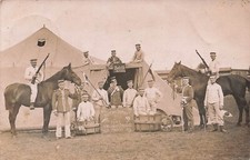 Foto-AK  1.WK  Soldat des