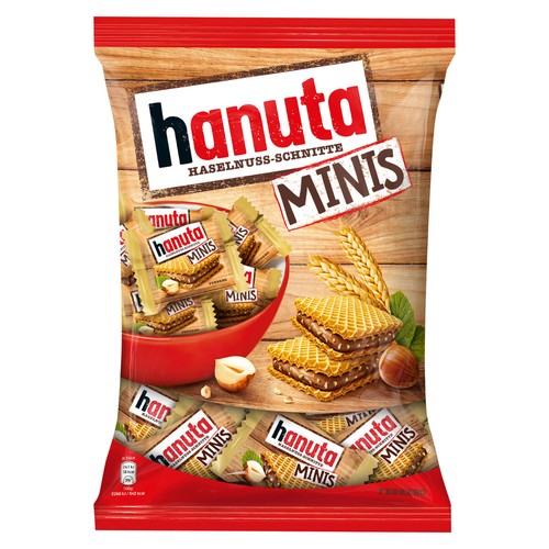 Hanuta minis einzeln verpackte - hanuta,