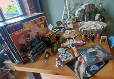 Star Wars Kenner Sammlung Konvolut Vintage Raumschiffe