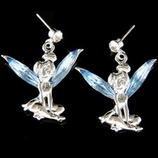 Blau Tinkerbell mit Swarovski