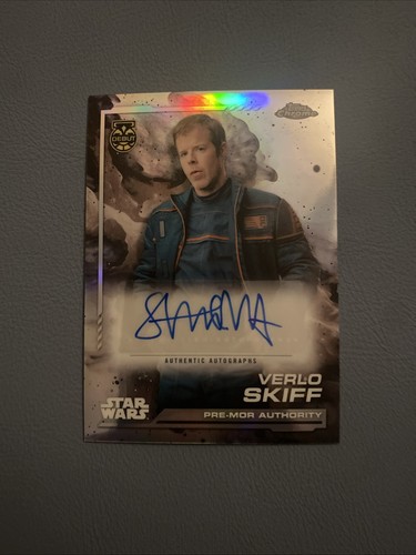 Star wars karte topps chrome - star,