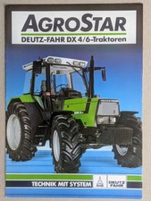 DEUTZ-FAHR DX 4/6 AGROSTAR 6.61 6.31 6.21 6.11 4.71 4.61 Traktoren Prospekt