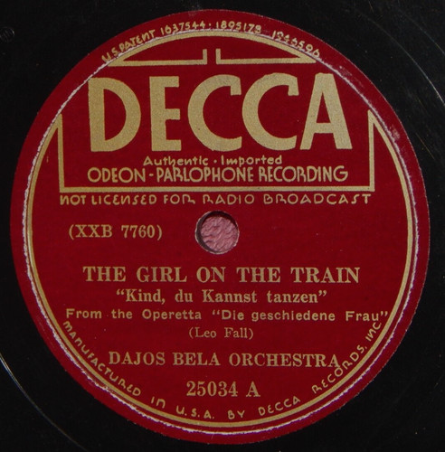 Dajos bela orchestra girl - orchestra,