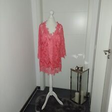 Neu Heine Spitzenkleid M 38 40 Koralle abendkleid elegant Spitze - TopZustand