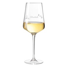 Rotweinglas / Weißwein glas mit Gratis Wunschgravur - wein Hochzeit Geschenk