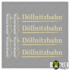 LGB 8-teiliges Aufkleber Spur