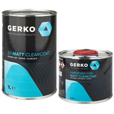 Gerko matt 2:1 mit Härter Klarlack 1,5 Liter Set 2K MATT