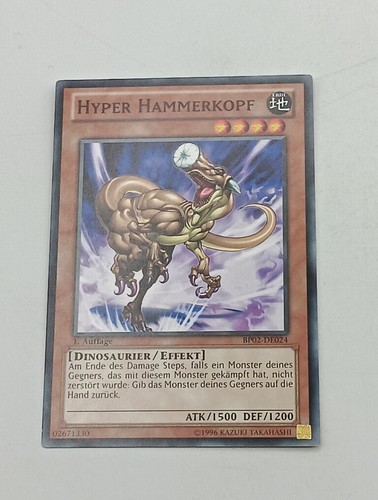 Einzelkarte hyper - yu-gi-oh,