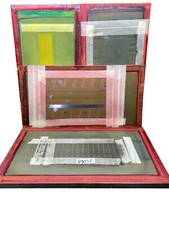 4 Stück  Alu Siebdruckrahmen Siebrahmen verschiedene Größen und Farben 49057