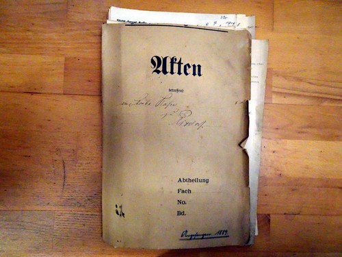 Ordner voller historischer - 1,