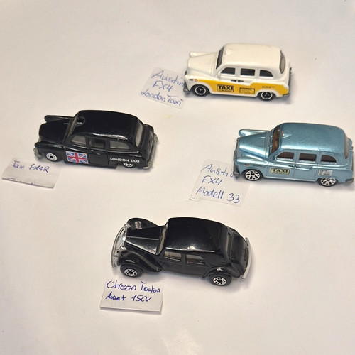 Matchbox konvolut london taxi - london,