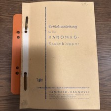 Hanomag R12  Betriebsanleitung