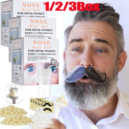 Nasenhaar wachs nose - nose, wax