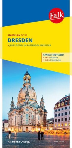 Falk stadtplan extra dresden - stadtplan,