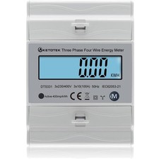 3 Phasen Stromzähler DIN Rail