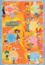 Manga Postkarte DIGIMON all the kids 2000 © Aiyoshi hongo Toei Animation