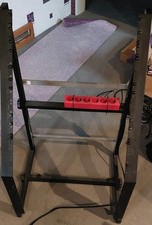 Stabiles 19 zoll Studio Rack, Stahl, schwarz