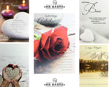 Trauerkarte Beileidskarte