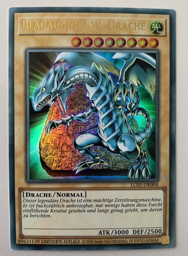 Blauäugiger weißer - yu-gi-oh!,