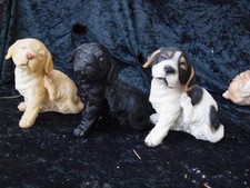 Labrador Beagle Pup Deko Figur