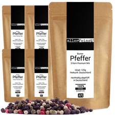5 x 125g - Bunter Pfeffer ganz