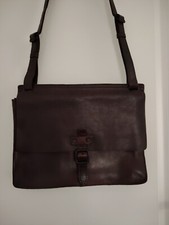 herren schulter tasche braun