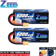 2x Zeee Hardcase 22.2V 6S Lipo