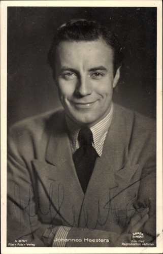Schauspieler johannes - ak,