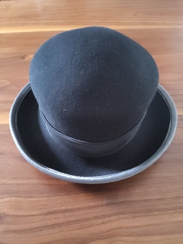Damenhut schwarz 55 56 - schwarz, 55/56
