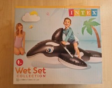 Aufblasbares Schwimmtier Intex schwarzeWal, Orca Luftmatratze
