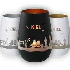 Windlicht skyline kiel - windlicht,