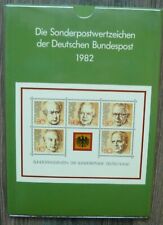 Jahrbuch 1982 - Alle Sonderpostwertzeichen Bund und Berlin, komplett, postfr. **