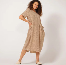 Frank Usher Webkleid mit