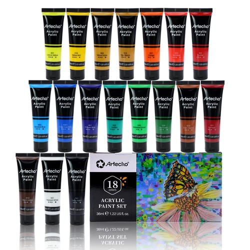Acrylfarben set künstler - set,