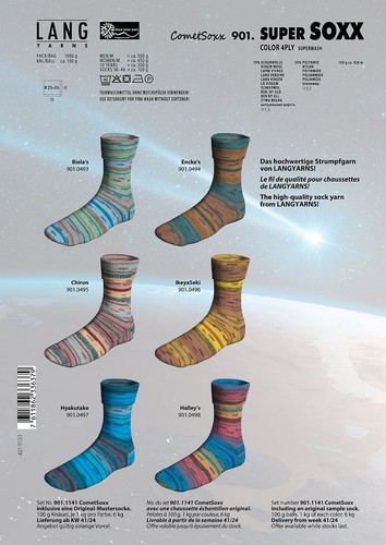 Super soxx comet lang - comet, yarns