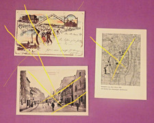 3 Repros von alten Ansichtskarten - Crimmitschau