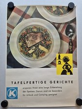 Plakat Konsum Tafelfertige