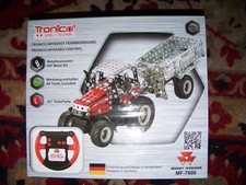Tronico 1;64 Metallbaukasten Micro Series, Massey Ferguson mit Kippanhänger