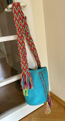 Wayuu häkeltasche mochila - häkeltasche,
