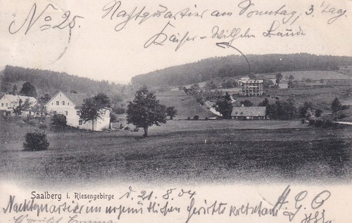 Saalberg riesengebirge - ak,