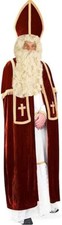 Set Bischofskostüm mit Bart