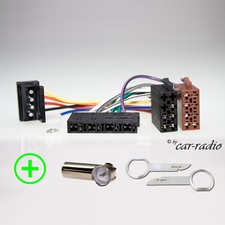 Mercedes Benz E S SL Klasse W201 123 W124 W126 W140 R129 Radio Adapter Kabel ISO