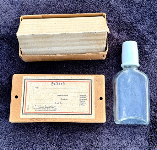 Deutsche wk1 glasflasche mit - wk1,