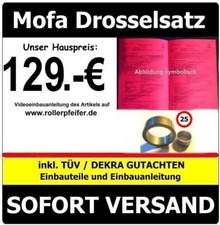 Mofa Drossel KYMCO Super 8