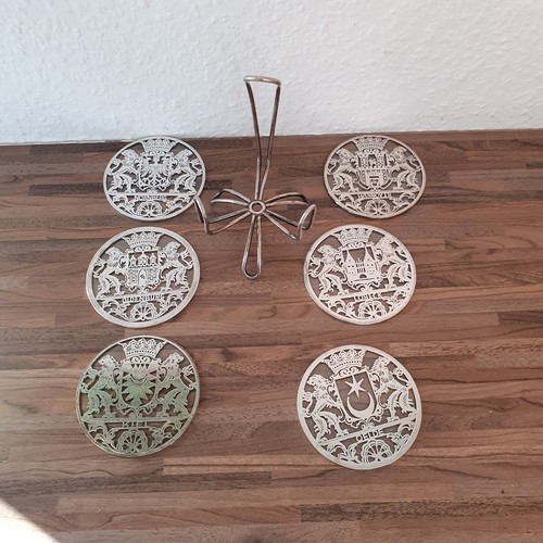 Silber glas untersetzer - silber-glas,