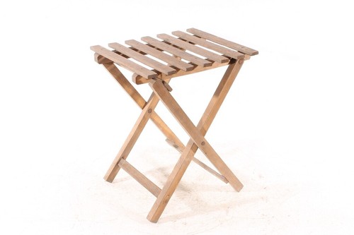Alter holz hocker - hocker, klapphocker