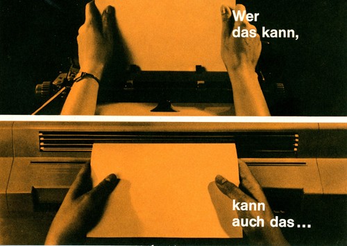 Develop werbekarte für - develop, kg